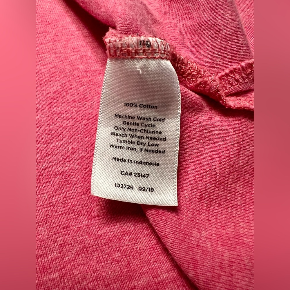 Talbots Pink Short Sleeve Women's Tee - Picture 4 of 6